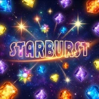 Starburst slot game artwork featured on New Vegas Casino for United Kingdom players